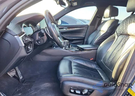 2018 BMW M550Xi from USA, damaged, VIN WBAJB9C53JG463671